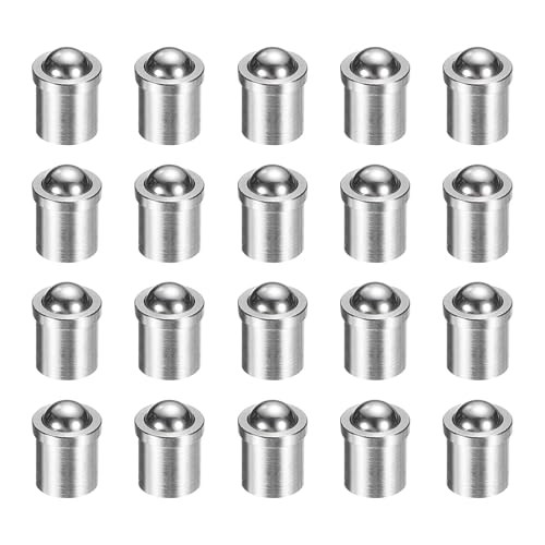 sourcing map 20 Stück Kugelspitz-Federkolben, 5 x 6 mm, 15 N, Elastizität, Edelstahl, Präzisionspositionierung, Kugelschnäpper für Tür, Schrank, mechanische Geräte, Klemmen, Möbel sourcing map 20 Stück Kugelspitz-Federkolben, 5 x 6 mm, 15 N, Elastizität, Edelstahl, Präzisionspositionierung, Kugelschnäpper für Tür, Schrank, mechanische Geräte, Klemmen, Möbel von sourcing map