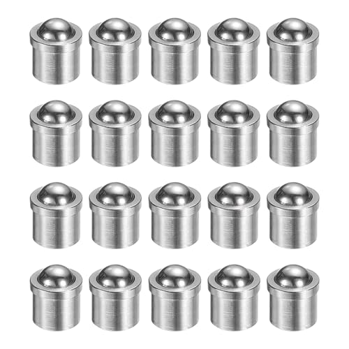 sourcing map 20 Stück Kugelspitzen-Federkolben, 5 x 5 mm, 10 N, Elastizität, Edelstahl, Präzisionspositionierung, Kugelschnäpper für Tür, Schrank, mechanische Geräte, Klemmen, Möbel sourcing map 20 Stück Kugelspitzen-Federkolben, 5 x 5 mm, 10 N, Elastizität, Edelstahl, Präzisionspositionierung, Kugelschnäpper für Tür, Schrank, mechanische Geräte, Klemmen, Möbel von sourcing map
