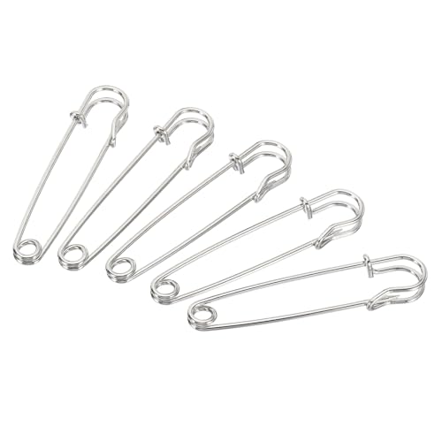 sourcing map 20 Stück Sicherheitsnadeln 7.5cm Groß Safety Pins Metall-Sicherheitsnadeln für Decken Röcke Handwerk Brosche Herstellung Silber Ton sourcing map 20 Stück Sicherheitsnadeln 7.5cm Groß Safety Pins Metall-Sicherheitsnadeln für Decken Röcke Handwerk Brosche Herstellung Silber Ton von sourcing map