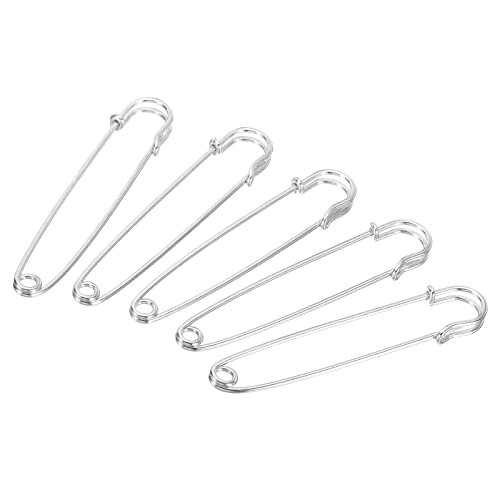 sourcing map 20 Stück Sicherheitsnadeln 8.9cm Groß Safety Pins Metall-Sicherheitsnadeln für Decken Röcke Handwerk Brosche Herstellung Silber Ton sourcing map 20 Stück Sicherheitsnadeln 8.9cm Groß Safety Pins Metall-Sicherheitsnadeln für Decken Röcke Handwerk Brosche Herstellung Silber Ton von sourcing map