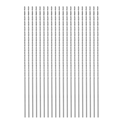 sourcing map 20 Stück extra lange Bohrer, 1,1 mm HSS-Bohrer mit geradem Hochgeschwindigkeitsstahl, 100 mm Länge, für Metall, Holzarbeiten, Kunststoff, Aluminiumlegierung sourcing map 20 Stück extra lange Bohrer, 1,1 mm HSS-Bohrer mit geradem Hochgeschwindigkeitsstahl, 100 mm Länge, für Metall, Holzarbeiten, Kunststoff, Aluminiumlegierung von sourcing map