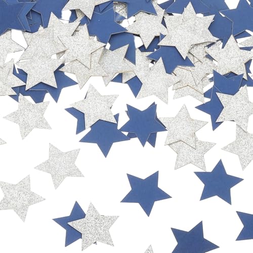 sourcing map 200 Stück Stern-Konfetti Glitzer Konfetti Tisch für Party Hochzeit Festival Dekorationen, 2,5 x 2,5 cm, Blau, Silber sourcing map 200 Stück Stern-Konfetti Glitzer Konfetti Tisch für Party Hochzeit Festival Dekorationen, 2,5 x 2,5 cm, Blau, Silber von sourcing map