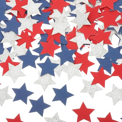 sourcing map 200 Stück Stern-Konfetti Glitzer Konfetti Tisch für Party Hochzeit Festival Dekorationen, 2,5 x 2,5 cm, Rot, Dunkelblau, Silber sourcing map 200 Stück Stern-Konfetti Glitzer Konfetti Tisch für Party Hochzeit Festival Dekorationen, 2,5 x 2,5 cm, Rot, Dunkelblau, Silber von sourcing map