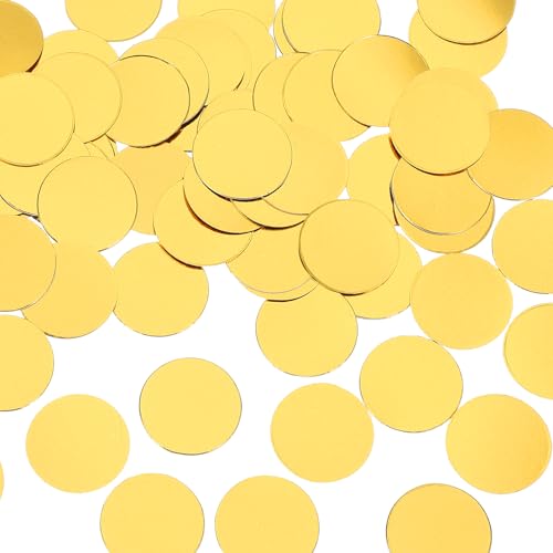sourcing map 200 Stück runde Konfetti-Tische für Party, Hochzeit, Festival, Dekorationen, 3,1 x 3,1 cm, goldfarben sourcing map 200 Stück runde Konfetti-Tische für Party, Hochzeit, Festival, Dekorationen, 3,1 x 3,1 cm, goldfarben von sourcing map