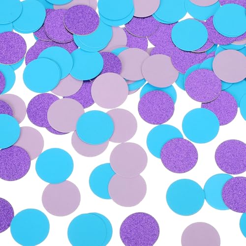 sourcing map 200 Stück runde Konfetti-Tische für Party, Hochzeit, Festival, Dekorationen, 3,1 x 3,1 cm, lila, blau, hellviolett sourcing map 200 Stück runde Konfetti-Tische für Party, Hochzeit, Festival, Dekorationen, 3,1 x 3,1 cm, lila, blau, hellviolett von sourcing map