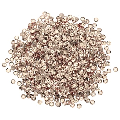 sourcing map 2000 Stück lose Pailletten, 5 mm, runde lose Pailletten, schillernde Pailletten, Regenbogen-Großpackung mit Löchern, 20 g, zum Nähen, Sticken, Kleidung, Basteln, Dekorationen, Champagner sourcing map 2000 Stück lose Pailletten, 5 mm, runde lose Pailletten, schillernde Pailletten, Regenbogen-Großpackung mit Löchern, 20 g, zum Nähen, Sticken, Kleidung, Basteln, Dekorationen, Champagner von sourcing map