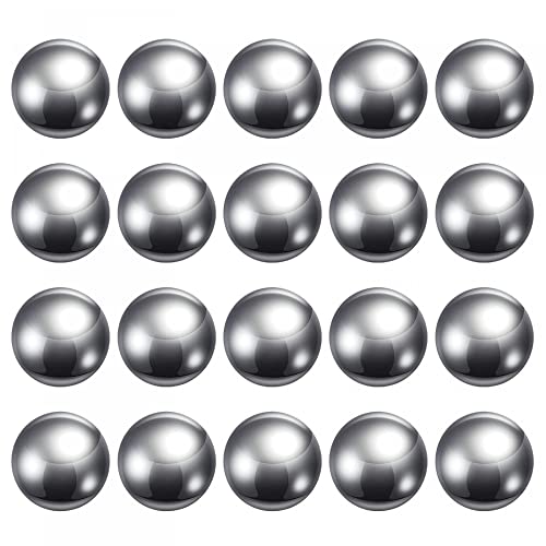 sourcing map 20Stk 20mm Kohlenstoff Stahl Lagerung Kugeln Präzision Poliert sourcing map 20Stk 20mm Kohlenstoff Stahl Lagerung Kugeln Präzision Poliert von sourcing map