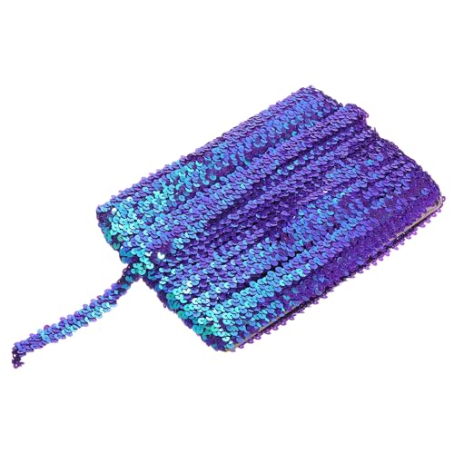 sourcing map 22,7 m elastisches Pailletten-Besatz, flach, Pailletten-Streifen, Pailletten-Stoffband für Basteln, DIY, Fransen, Nähen, Violett sourcing map 22,7 m elastisches Pailletten-Besatz, flach, Pailletten-Streifen, Pailletten-Stoffband für Basteln, DIY, Fransen, Nähen, Violett von sourcing map