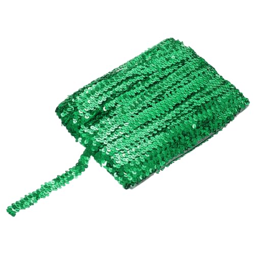 sourcing map 22,7 m langes elastisches Pailletten-Besatz, flach, Pailletten-Streifen, Pailletten-Stoffband für Basteln, DIY, Fransen, Nähen, Grün sourcing map 22,7 m langes elastisches Pailletten-Besatz, flach, Pailletten-Streifen, Pailletten-Stoffband für Basteln, DIY, Fransen, Nähen, Grün von sourcing map