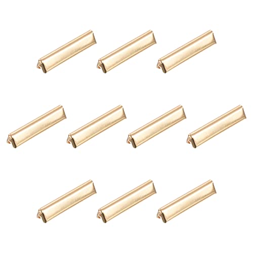 sourcing map 24 Stück Gürtelschnallen-Endspitzen, 30 mm/1,18 Zoll Band-Crimp-Verschlüsse für Leder, Gurtband, DIY-Bastelarbeiten, hellgolden sourcing map 24 Stück Gürtelschnallen-Endspitzen, 30 mm/1,18 Zoll Band-Crimp-Verschlüsse für Leder, Gurtband, DIY-Bastelarbeiten, hellgolden von sourcing map