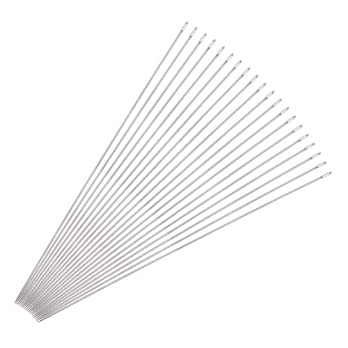 sourcing map 25 Stück Perlennadeln Feine Dünne Lange Gerade Nähen Stickfäden Edelstahl 3.94 Zoll 0.7mm Draht Durchm. sourcing map 25 Stück Perlennadeln Feine Dünne Lange Gerade Nähen Stickfäden Edelstahl 3.94 Zoll 0.7mm Draht Durchm. von sourcing map