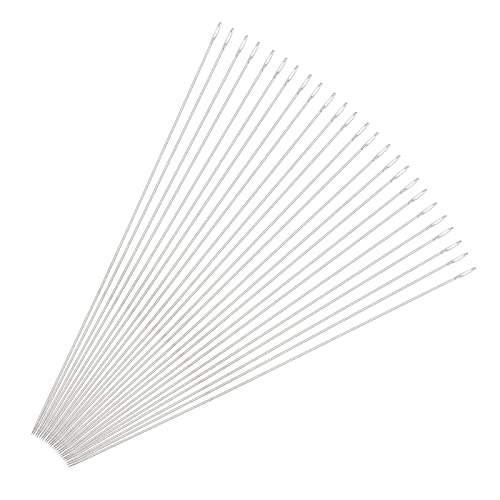sourcing map 25 Stück Perlennadeln Feine Dünne Lange Gerade Nähen Stickfäden Edelstahl 4.72 Zoll 0.02 Zoll Draht Durchm. sourcing map 25 Stück Perlennadeln Feine Dünne Lange Gerade Nähen Stickfäden Edelstahl 4.72 Zoll 0.02 Zoll Draht Durchm. von sourcing map