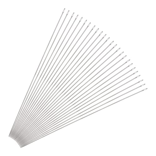sourcing map 25 Stück Perlennadeln Feine Dünne Lange Gerade Nähen Stickfäden Edelstahl 4.72 Zoll 0.7mm Draht Durchm. sourcing map 25 Stück Perlennadeln Feine Dünne Lange Gerade Nähen Stickfäden Edelstahl 4.72 Zoll 0.7mm Draht Durchm. von sourcing map