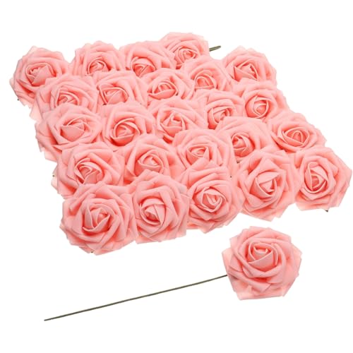 sourcing map 25 Stück dunkelrosa künstliche Blumen Rose Box künstliche Rosen mit Stielen Kunstblumen für DIY Hochzeit Brautstrauß Party Home Dekorationen sourcing map 25 Stück dunkelrosa künstliche Blumen Rose Box künstliche Rosen mit Stielen Kunstblumen für DIY Hochzeit Brautstrauß Party Home Dekorationen von sourcing map