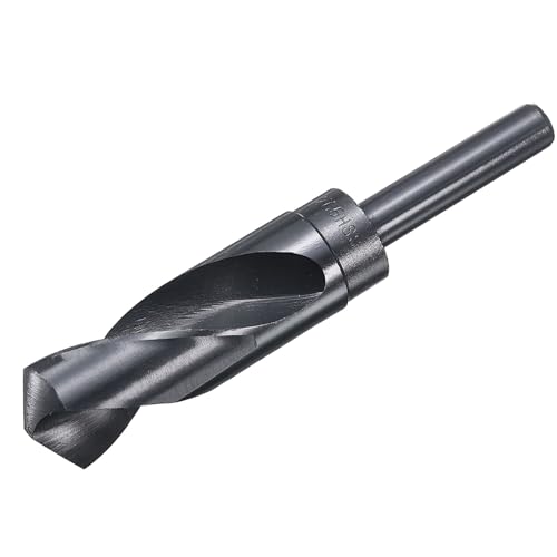 sourcing map 27,5 mm Bohrer, 1,27 cm, reduzierter Schaft, 9341, Hochgeschwindigkeitsstahl, HSS Nitrieren, schwarze Oberfläche, 135 °, für Stahl, Aluminiumlegierung, Holz, Kunststoff, Metall sourcing map 27,5 mm Bohrer, 1,27 cm, reduzierter Schaft, 9341, Hochgeschwindigkeitsstahl, HSS Nitrieren, schwarze Oberfläche, 135 °, für Stahl, Aluminiumlegierung, Holz, Kunststoff, Metall von sourcing map