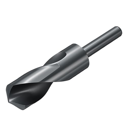sourcing map 29,5 mm Bohrer, 1,27 cm, reduzierter Rundschaft, 4241 Hochgeschwindigkeitsstahl-Bits, Nitrieren, schwarzes Finish, 118°-Bohrer für leichte Bearbeitung, Acryl, Kunststoff, Holz sourcing map 29,5 mm Bohrer, 1,27 cm, reduzierter Rundschaft, 4241 Hochgeschwindigkeitsstahl-Bits, Nitrieren, schwarzes Finish, 118°-Bohrer für leichte Bearbeitung, Acryl, Kunststoff, Holz von sourcing map