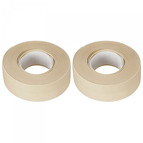 sourcing map 2Stk Wasserdicht Abdichtungsstreifen Klebeband 0.87"x10.5' PVC Dichtband Beige sourcing map 2Stk Wasserdicht Abdichtungsstreifen Klebeband 0.87"x10.5' PVC Dichtband Beige von sourcing map