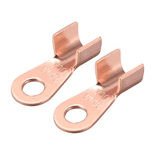 sourcing map 2Stk. offenes Ende Kupfer Crimpanschluss Klemmen AWG 8-4 Batterie Kabelanschluss OT-250A sourcing map 2Stk. offenes Ende Kupfer Crimpanschluss Klemmen AWG 8-4 Batterie Kabelanschluss OT-250A von sourcing map