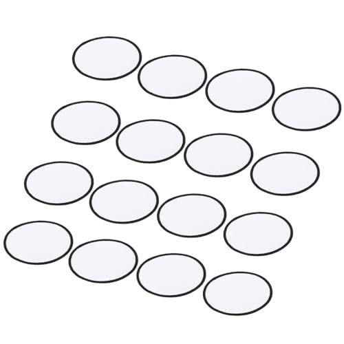 sourcing map 30 Stück Sublimations-Patch Leer, 6 cm/2,36" Stoff-Bügel-Patch zum Aufbügeln für DIY-Basteln, Mützen, Kleidung, Schuhe, Taschen, Uniformen, Weiß sourcing map 30 Stück Sublimations-Patch Leer, 6 cm/2,36" Stoff-Bügel-Patch zum Aufbügeln für DIY-Basteln, Mützen, Kleidung, Schuhe, Taschen, Uniformen, Weiß von sourcing map