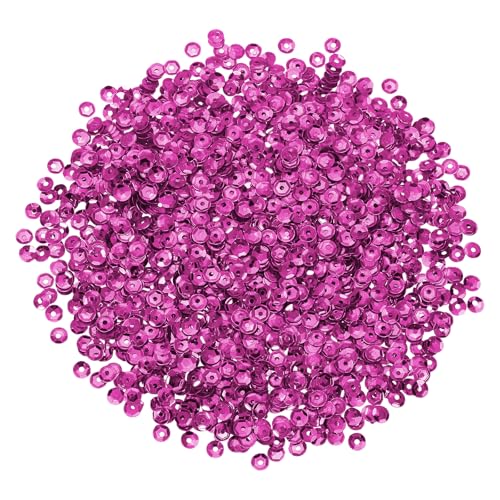 sourcing map 3000 Stück lose Pailletten, 4 mm, runde lose Pailletten, schillernde Pailletten, Regenbogen-Großpackung mit Löchern, 20 g, zum Nähen, Sticken, Kleidung, Basteln, Dekorationen, Rosenrot sourcing map 3000 Stück lose Pailletten, 4 mm, runde lose Pailletten, schillernde Pailletten, Regenbogen-Großpackung mit Löchern, 20 g, zum Nähen, Sticken, Kleidung, Basteln, Dekorationen, Rosenrot von sourcing map