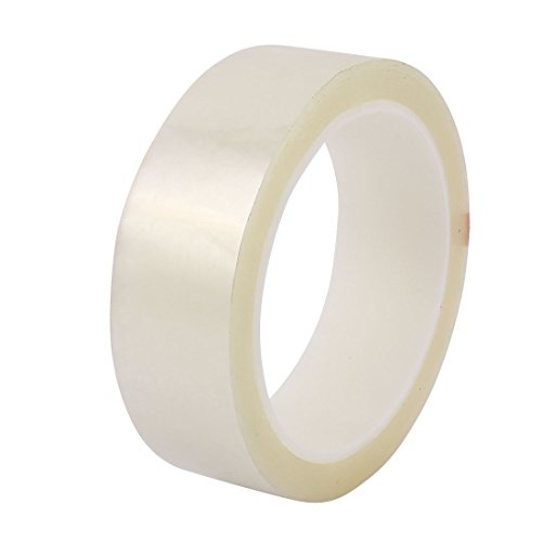 sourcing map 30mm Einseitig Stark Selbstklebend Mylarband Klebeband 50M Länge transparent DE de von uxcell