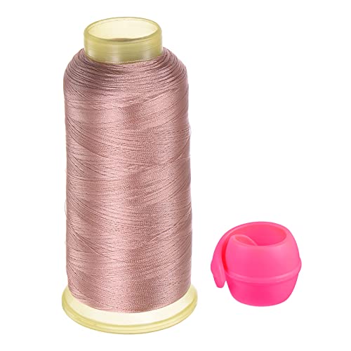 sourcing map 3937 Yards Polyester Stickgarn Spulen Sparset, für Näh- und Stickmaschinen, Champagner Rosa sourcing map 3937 Yards Polyester Stickgarn Spulen Sparset, für Näh- und Stickmaschinen, Champagner Rosa von sourcing map