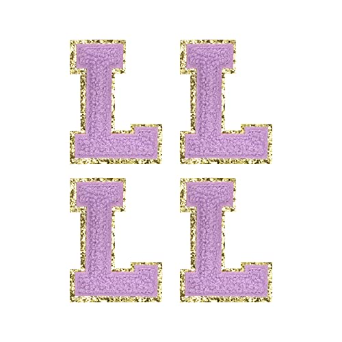 sourcing map 4 x Chenille-Buchstaben-Aufnäher, zum Aufbügeln, Buchstaben, L, 7,9 cm, Höhe für Kleidung, Schuhe, Hüte, Rucksäcke sourcing map 4 x Chenille-Buchstaben-Aufnäher, zum Aufbügeln, Buchstaben, L, 7,9 cm, Höhe für Kleidung, Schuhe, Hüte, Rucksäcke von sourcing map