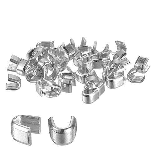 sourcing map 40 Stück Reißverschluss Stopper Schieberhalter #10 U Form Oben Stopfen Metall Reißverschluss Reparatur Set für Taschen Mäntel Jacken Geschlossene Zipper Ersetzen Silber Ton sourcing map 40 Stück Reißverschluss Stopper Schieberhalter #10 U Form Oben Stopfen Metall Reißverschluss Reparatur Set für Taschen Mäntel Jacken Geschlossene Zipper Ersetzen Silber Ton von sourcing map