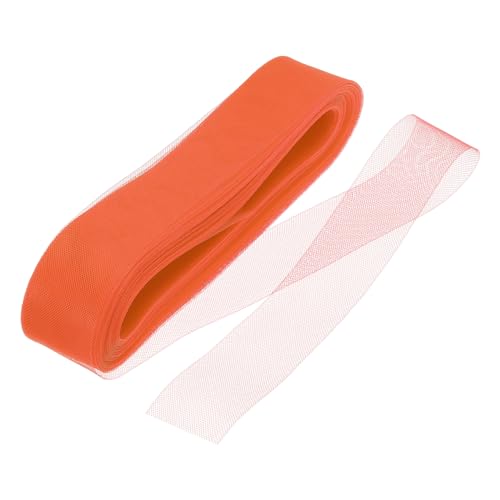 sourcing map 45,7 m steifer Rosshaar-Zopf, 5 cm breit, für Polyester-Stäbchen, Nähen, Hochzeitskleid, Tanz, formelle Kleidung, Accessoires, fluoreszierendes Orange sourcing map 45,7 m steifer Rosshaar-Zopf, 5 cm breit, für Polyester-Stäbchen, Nähen, Hochzeitskleid, Tanz, formelle Kleidung, Accessoires, fluoreszierendes Orange von sourcing map