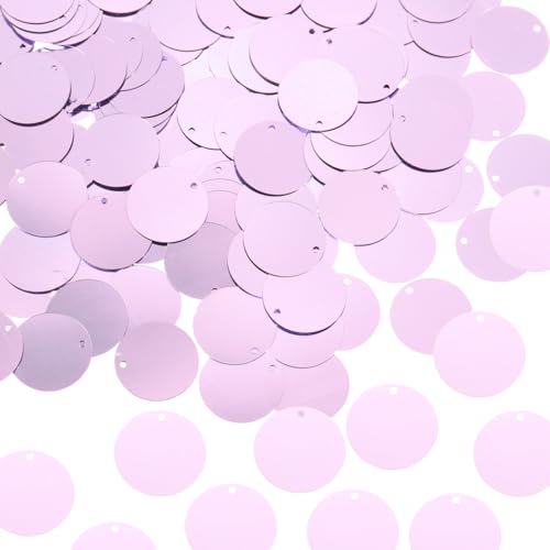 sourcing map 450 Stück flache runde Pailletten, 20 mm, lose Pailletten, Basteln, Nähen, Pailletten mit einseitigem Loch für DIY-Stickerei, Kleidung, Schmuckherstellung, Violett/Rosa sourcing map 450 Stück flache runde Pailletten, 20 mm, lose Pailletten, Basteln, Nähen, Pailletten mit einseitigem Loch für DIY-Stickerei, Kleidung, Schmuckherstellung, Violett/Rosa von sourcing map