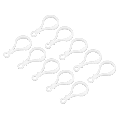 sourcing map 48Stk. Plastik Karabinerverschluss Krallenschnappen Clip Haken für Aufhängegurte Schlüsselbund DIY Kunsthandwerk 48mm weiß sourcing map 48Stk. Plastik Karabinerverschluss Krallenschnappen Clip Haken für Aufhängegurte Schlüsselbund DIY Kunsthandwerk 48mm weiß von sourcing map