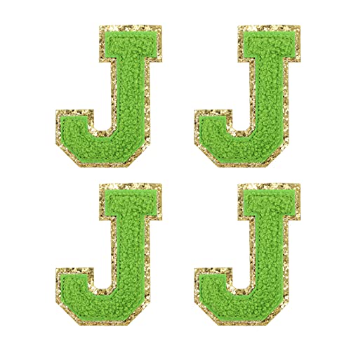 sourcing map 4Stk Chenille Buchstabe Abzeichen Aufbügeln Buchstabe Aufnäher Grün J Alphabet Dekorativ Reparatur Bestickte Aufnäher für Kleidung Schuhe Hüte Rucksäcke sourcing map 4Stk Chenille Buchstabe Abzeichen Aufbügeln Buchstabe Aufnäher Grün J Alphabet Dekorativ Reparatur Bestickte Aufnäher für Kleidung Schuhe Hüte Rucksäcke von sourcing map