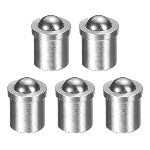 sourcing map 5 Stück Kugelspitzen-Federkolben, 4 x 5 mm, 5 N, Elastizität, Edelstahl, Präzisionspositionierung, Kugelschnäpper für Tür, Schrank, mechanische Geräte, Klemmen, Möbel sourcing map 5 Stück Kugelspitzen-Federkolben, 4 x 5 mm, 5 N, Elastizität, Edelstahl, Präzisionspositionierung, Kugelschnäpper für Tür, Schrank, mechanische Geräte, Klemmen, Möbel von sourcing map