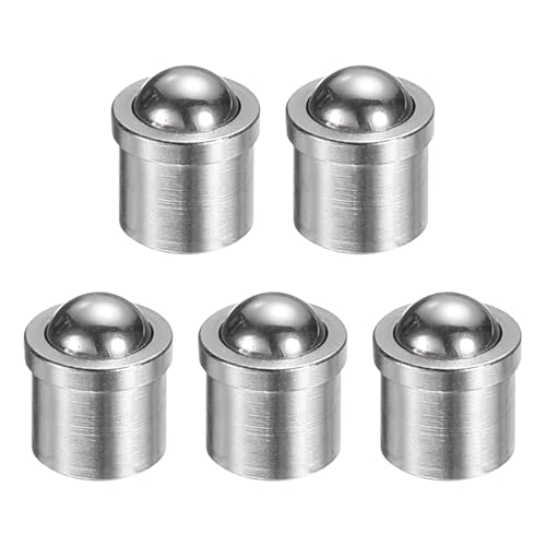 sourcing map 5 Stück Kugelspitzen-Federkolben, 5 x 5 mm, 10 N, Elastizität, Edelstahl, Präzisionspositionierung, Kugelschnäpper für Tür, Schrank, mechanische Geräte, Klemmen, Möbel sourcing map 5 Stück Kugelspitzen-Federkolben, 5 x 5 mm, 10 N, Elastizität, Edelstahl, Präzisionspositionierung, Kugelschnäpper für Tür, Schrank, mechanische Geräte, Klemmen, Möbel von sourcing map