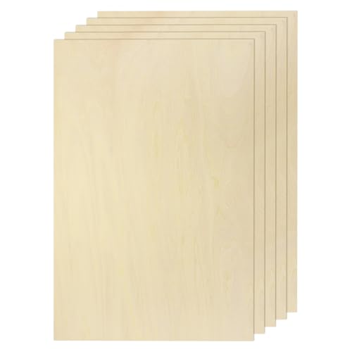 sourcing map 5 Stück Lindenholzplatten, 10,2 x 15,2 x 0,6 cm, unlackiertes Holz-Sperrholzbrett zum Malen, Basteln, Laser, Schneiden, Gravieren sourcing map 5 Stück Lindenholzplatten, 10,2 x 15,2 x 0,6 cm, unlackiertes Holz-Sperrholzbrett zum Malen, Basteln, Laser, Schneiden, Gravieren von sourcing map
