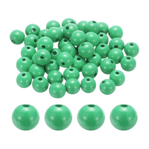 sourcing map 50 Stück 20 mm mittelgrüne Holzperlen, 3,3 mm großes Loch, runde Holzperlen, lose Abstandshalter für Schmuckherstellung, Halsketten, Armbänder, DIY, Basteln, Makramee, handgefertigte sourcing map 50 Stück 20 mm mittelgrüne Holzperlen, 3,3 mm großes Loch, runde Holzperlen, lose Abstandshalter für Schmuckherstellung, Halsketten, Armbänder, DIY, Basteln, Makramee, handgefertigte von sourcing map