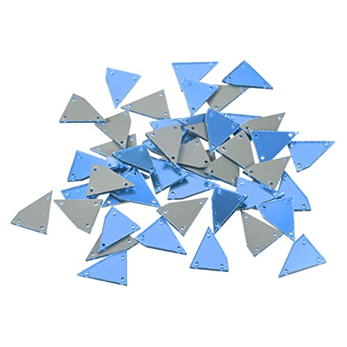 sourcing map 50 Stück Acryl-Spiegelperlen zum Aufnähen, unregelmäßig, verspiegelte Strasssteine, Spiegelperlen für Abendkleider, Stoff, Kleidungsstück, hellblau, 20 x 16 mm sourcing map 50 Stück Acryl-Spiegelperlen zum Aufnähen, unregelmäßig, verspiegelte Strasssteine, Spiegelperlen für Abendkleider, Stoff, Kleidungsstück, hellblau, 20 x 16 mm von sourcing map