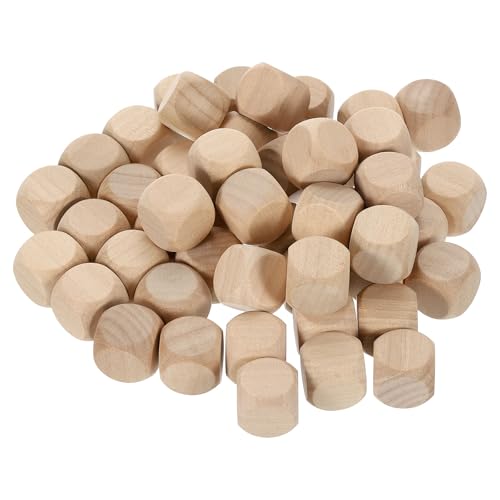 sourcing map 50 Stück Blanko-Holzwürfel, 15 mm, unlackiert, Holzwürfel, abgerundete Ecken, quadratischer Block für Bastelprojekte sourcing map 50 Stück Blanko-Holzwürfel, 15 mm, unlackiert, Holzwürfel, abgerundete Ecken, quadratischer Block für Bastelprojekte von sourcing map