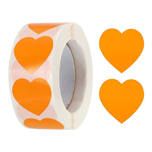sourcing map 500 Stück Herz Förmige Aufkleber 1 Zoll Selbstklebende Liebe Aufkleber Etikett Herz Dekorationen für Umschlag Valentinstag Hochzeitsfeier Orange sourcing map 500 Stück Herz Förmige Aufkleber 1 Zoll Selbstklebende Liebe Aufkleber Etikett Herz Dekorationen für Umschlag Valentinstag Hochzeitsfeier Orange von sourcing map