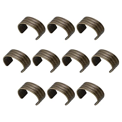 sourcing map 50Stk Leder Seil Clip Zylindrisch Crimpen Schnurkrämpfe Klappbar Schnur Leder Schnur Verschluss für Selbstgemachter Schlüsselband Quasten Schmuck Herstellung Bronze sourcing map 50Stk Leder Seil Clip Zylindrisch Crimpen Schnurkrämpfe Klappbar Schnur Leder Schnur Verschluss für Selbstgemachter Schlüsselband Quasten Schmuck Herstellung Bronze von sourcing map
