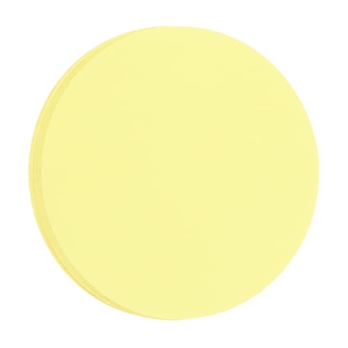 sourcing map 60 Stück hellgelbe Kreisausschnitte, Papier, 25,4 cm, rund, dicker Untersetzer, gestanzt für Bastelprojekte, Klassenzimmer, Lehrer, Pinnwand, Büro, Kreidetafel, Wanddekoration sourcing map 60 Stück hellgelbe Kreisausschnitte, Papier, 25,4 cm, rund, dicker Untersetzer, gestanzt für Bastelprojekte, Klassenzimmer, Lehrer, Pinnwand, Büro, Kreidetafel, Wanddekoration von sourcing map