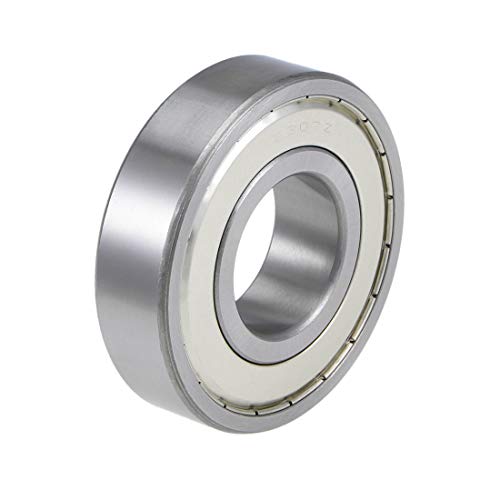 sourcing map 6307ZZ Kugellager Rillenkugellager Z2 Doppelt Geschirmt Chromstahl 35mm x 80mm x 21mm Bearing Rollenlager für Skateboard 3D Drucker Roller Inline Skates von sourcing map