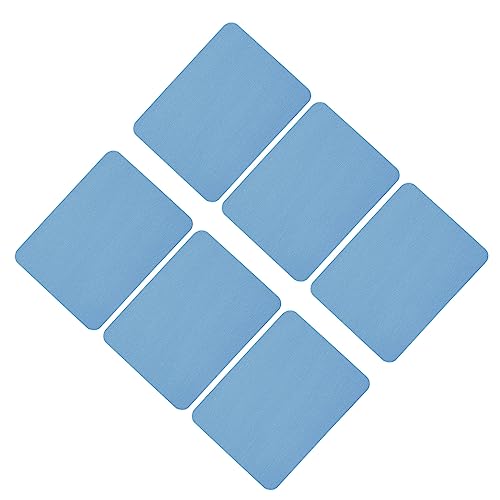 sourcing map 6Stk Aufbügelbarer Aufnäher Stoff Reparatur Flicken Aufbügeln Ausbessern Stoff Himmel Blau 4.9"x3.7" für Kleidung Reparatur Hosen Taschen Loch Reparatur und Dekoration sourcing map 6Stk Aufbügelbarer Aufnäher Stoff Reparatur Flicken Aufbügeln Ausbessern Stoff Himmel Blau 4.9"x3.7" für Kleidung Reparatur Hosen Taschen Loch Reparatur und Dekoration von sourcing map