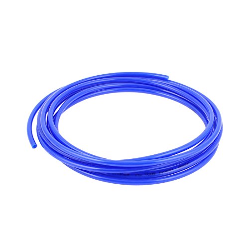 sourcing map 6mm x 4mm Pneumatisch Luftkompressor Rohr PU Schlauch Tube Leitung 4,5m blau von uxcell