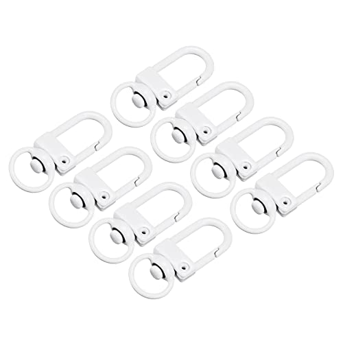 sourcing map 8 Stück Drehverschlüsse Karabiner Haken 33x13mm Bunte Karabinerverschlüsse Krallen Schließe für Tasten Organisation DIY Basteln Weiß sourcing map 8 Stück Drehverschlüsse Karabiner Haken 33x13mm Bunte Karabinerverschlüsse Krallen Schließe für Tasten Organisation DIY Basteln Weiß von sourcing map