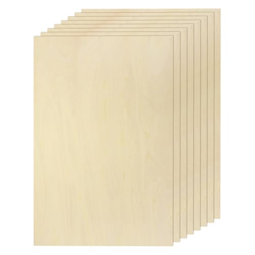 sourcing map 8 Stück Lindenholzplatten, 10,2 x 15,2 x 0,3 cm, unlackiertes Holz-Sperrholzbrett zum Malen, Basteln, Laser, Schneiden, Gravieren sourcing map 8 Stück Lindenholzplatten, 10,2 x 15,2 x 0,3 cm, unlackiertes Holz-Sperrholzbrett zum Malen, Basteln, Laser, Schneiden, Gravieren von sourcing map