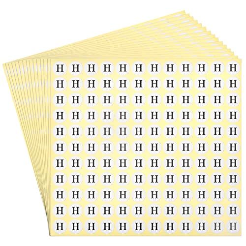 sourcing map Alphabet Buchstabe Aufkleber 15 Blatt 1980 Stück Buchstabe H Runde Stick Briefetiketten selbstklebend für Scrapbooking Basteln sourcing map Alphabet Buchstabe Aufkleber 15 Blatt 1980 Stück Buchstabe H Runde Stick Briefetiketten selbstklebend für Scrapbooking Basteln von sourcing map