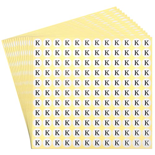 sourcing map Alphabet Buchstabe Aufkleber 15 Blatt 1980 Stück Buchstabe K Runde Stick Briefetiketten selbstklebend für Scrapbooking Basteln sourcing map Alphabet Buchstabe Aufkleber 15 Blatt 1980 Stück Buchstabe K Runde Stick Briefetiketten selbstklebend für Scrapbooking Basteln von sourcing map