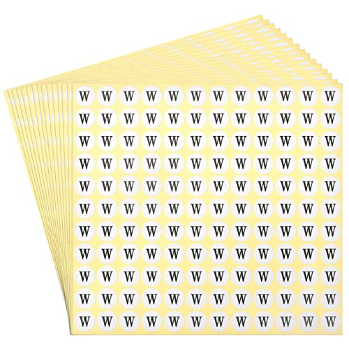 sourcing map Alphabet Buchstabe Aufkleber 15 Blatt 1980 Stück Buchstabe W Runde Stick Briefetiketten selbstklebend für Scrapbooking Basteln sourcing map Alphabet Buchstabe Aufkleber 15 Blatt 1980 Stück Buchstabe W Runde Stick Briefetiketten selbstklebend für Scrapbooking Basteln von sourcing map