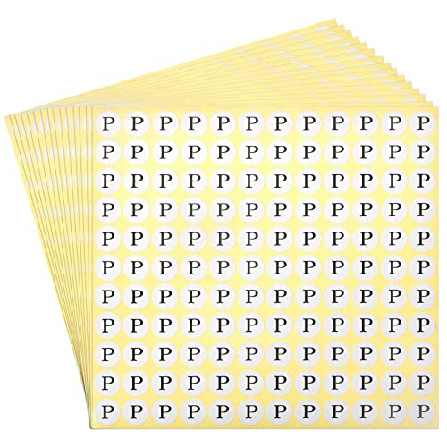 sourcing map Alphabet Buchstaben Aufkleber, 30 Blatt, 3960 Stück, Buchstabe P, runde Stick-Buchstaben-Etiketten, selbstklebend, für Scrapbooking, Album-Bastelarbeiten sourcing map Alphabet Buchstaben Aufkleber, 30 Blatt, 3960 Stück, Buchstabe P, runde Stick-Buchstaben-Etiketten, selbstklebend, für Scrapbooking, Album-Bastelarbeiten von sourcing map